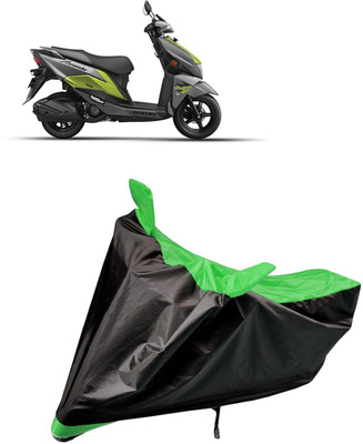 aksmit Two Wheeler Cover for Suzuki(Avenis 125, Black, Green)