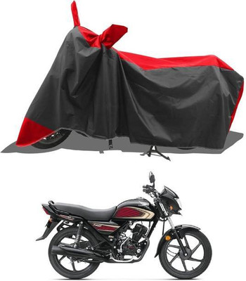 LIFE TO HUB Two Wheeler Cover for Hero, Honda, Bajaj, Ather, TVS, Yamaha(Vespa SXL 150, Black, Red)