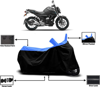 Amexride Two Wheeler Cover for Yamaha(FZ S V3.0 FI, Multicolor)
