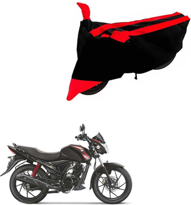 DeepShakshi AUTOMOTIVE Two Wheeler Cover for Suzuki(Sling Shot Plus, Black, Red)