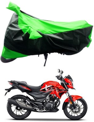 RWT Two Wheeler Cover for Hero(Xtreme 200R, Black, Green)