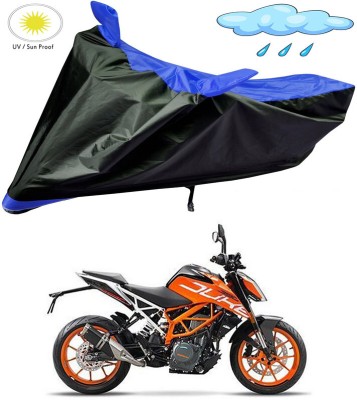 Ascension Two Wheeler Cover for KTM(390 Duke, Black, Blue)