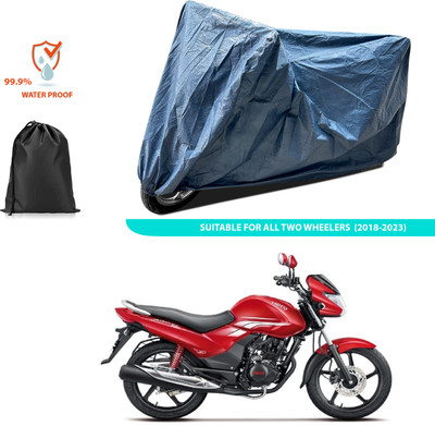 CODOKI Waterproof Two Wheeler Cover for Hero(Achiever, Blue)