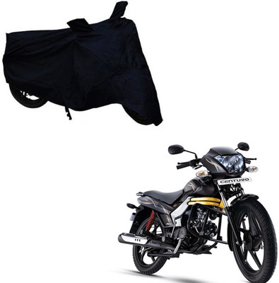 Autoinnovation Two Wheeler Cover for Mahindra(Centuro, Black)