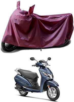 THE REAL ARV Waterproof Two Wheeler Cover for Honda(Activa 125, Maroon)