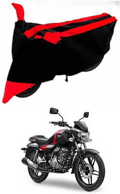 DeepShakshi AUTOMOTIVE Waterproof Two Wheeler Cover for Bajaj(V15, Red, Black)