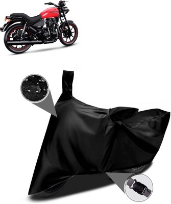 CODOKI Waterproof Two Wheeler Cover for Royal Enfield(Thunderbird 350, Black)