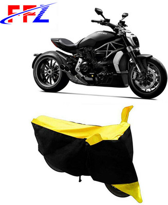 FFZ Waterproof Two Wheeler Cover for Electric Cruz(X1, Black, Yellow)