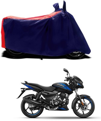 PAGORA Waterproof Two Wheeler Cover for Bajaj(Pulsar 125, Red)