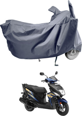Amexride Two Wheeler Cover for Yamaha(Cygnus Ray ZR, Grey)