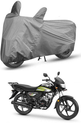 TRENGAL Two Wheeler Cover for Honda(CD 110 Dream, Grey)