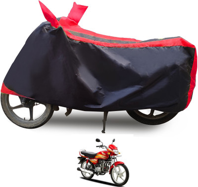 Euro Care Waterproof Two Wheeler Cover for Hero(HF Deluxe, Red)