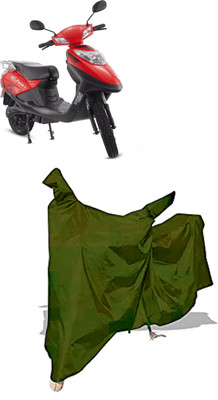 Amexride Two Wheeler Cover for Hero Electric(Electric Flash, Maroon)