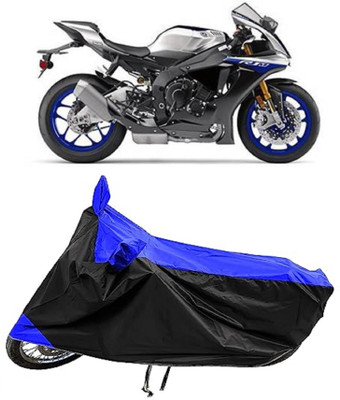 GROFATIK Two Wheeler Cover for Yamaha(YZF R1M BS6, Orange)