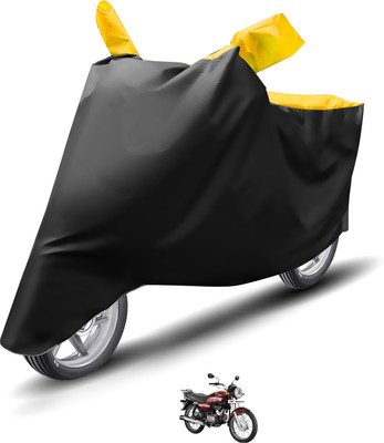 Caronix Waterproof Two Wheeler Cover for Hero(HF Dawn, Yellow)