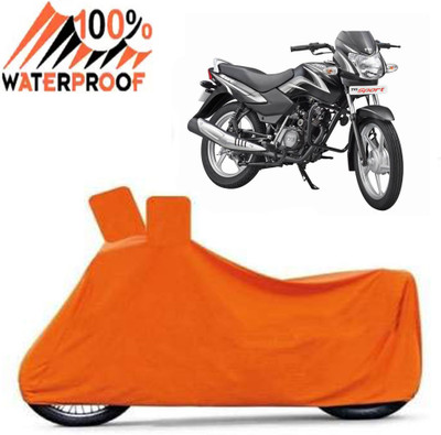 ROYAL AUTO MART Waterproof Two Wheeler Cover for TVS(Sport, Orange)