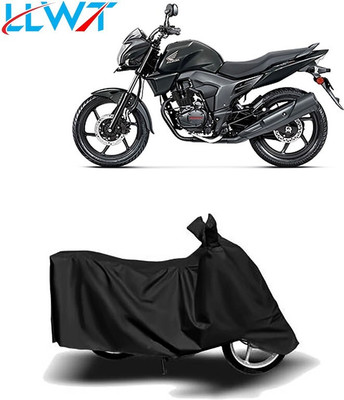 Mdstar Waterproof Two Wheeler Cover for Honda(CB Trigger, Black)