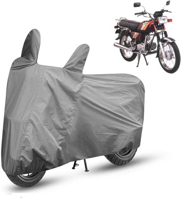 HMS Two Wheeler Cover for Hero(CD 100 SS, Grey)