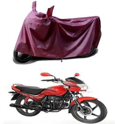 APNEK Waterproof Two Wheeler Cover for Hero(Passion Plus, Maroon)