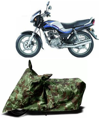 DeepShakshi AUTOMOTIVE Waterproof Two Wheeler Cover for TVS(Victor Edge, Multicolor)