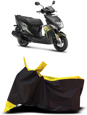 VESMEI Two Wheeler Cover for Yamaha(Cygnus Ray ZR, Yellow)