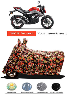 Amexride Two Wheeler Cover for Suzuki(Gixxer Special Edition, Multicolor)