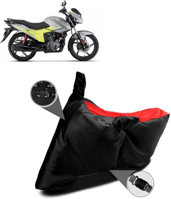 AutoGalaxy Waterproof Two Wheeler Cover for Hero(Glamour Blaze, Red)