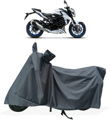 Tricway Two Wheeler Cover for Suzuki(GSX, Grey)