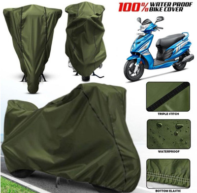 AutoGalaxy Waterproof Two Wheeler Cover for Hero(Maestro, Green)