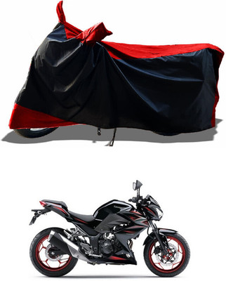 DeepShakshi AUTOMOTIVE Waterproof Two Wheeler Cover for Kawasaki(Z250 BS6, Red)