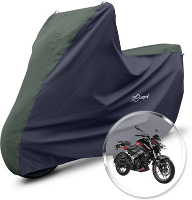 Neodrift Two Wheeler Cover for Bajaj(Pulsar NS 200, Green, Black)
