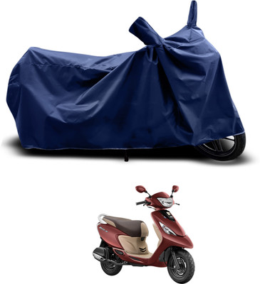 CODOKI Waterproof Two Wheeler Cover for TVS(Scooty Zest 110, Blue)