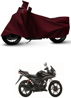 ZEDTEEK Waterproof Two Wheeler Cover for Honda(CBF Stunner, Maroon)