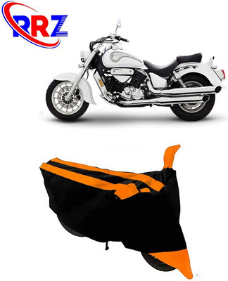 RRZ Waterproof Two Wheeler Cover for Hyosung(ST7, Black, Orange)