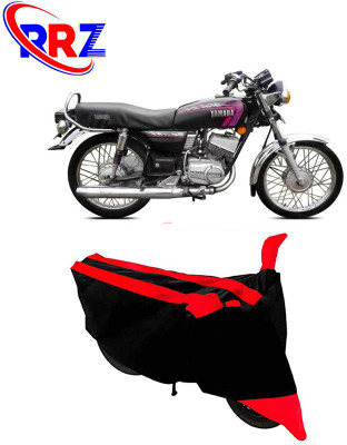 AutoGalaxy Waterproof Two Wheeler Cover for Yamaha(RXG, Black, Red)