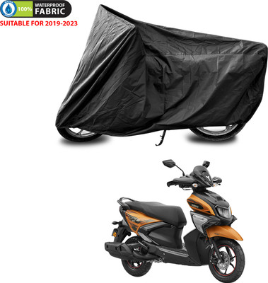 PAGORA Waterproof Two Wheeler Cover for Yamaha(RayZR 125 Fi, Black)