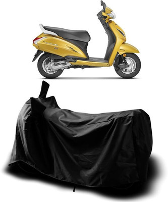 AASHTIK MART Two Wheeler Cover for Honda(Activa 5G, Black)