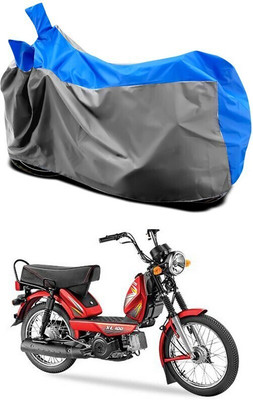DeepShakshi AUTOMOTIVE Waterproof Two Wheeler Cover for TVS(Heavy Duty BS6, Grey)