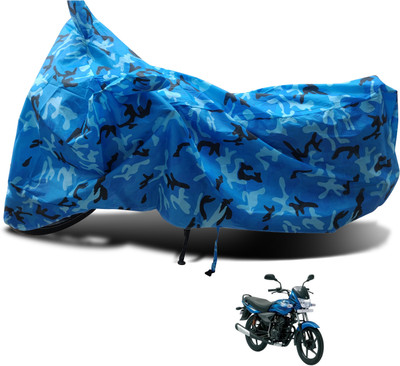 Euro Care Waterproof Two Wheeler Cover for Bajaj(Platina 125, Blue)