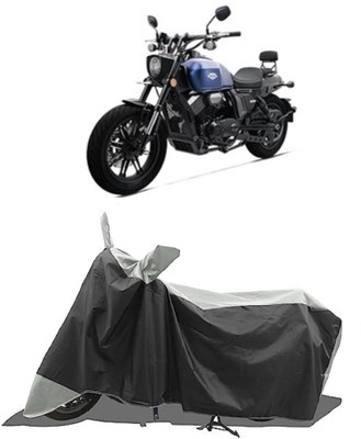 GROFATIK Two Wheeler Cover for Keeway(SR 125, Grey)