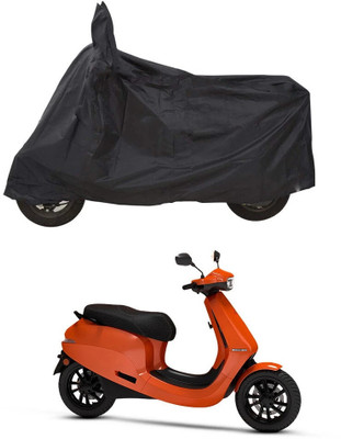 CODOKI Waterproof Two Wheeler Cover for Ola(Black)