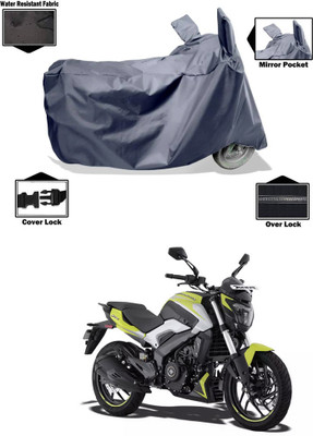 PAGORA Waterproof Two Wheeler Cover for Bajaj(Dominar, Grey)