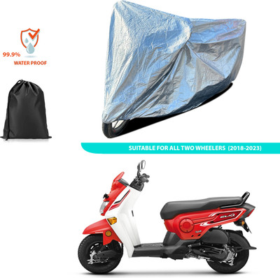 PAGORA Waterproof Two Wheeler Cover for Honda(Cliq, Silver)
