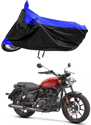 GROFATIK Two Wheeler Cover for Royal Enfield(Meteor BS6, Orange)