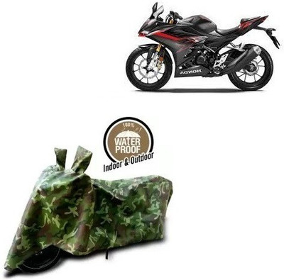 THE REAL ARV Waterproof Two Wheeler Cover for Honda(CBR 150R, Multicolor)