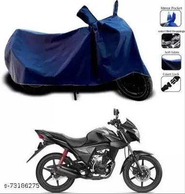 gurukul mart Waterproof Two Wheeler Cover for CFMoto(FZ S FI (V 2.0) BS6, Blue)