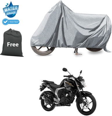 CODOKI Waterproof Two Wheeler Cover for Yamaha(FZ FI, Silver)