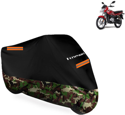 Horseyaart Waterproof Two Wheeler Cover for Bajaj(Platina 100 DTS-i, Multicolor)