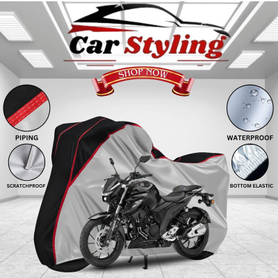 Car Styling Waterproof Two Wheeler Cover for Yamaha(FZS-FI V3 BS6, Multicolor)