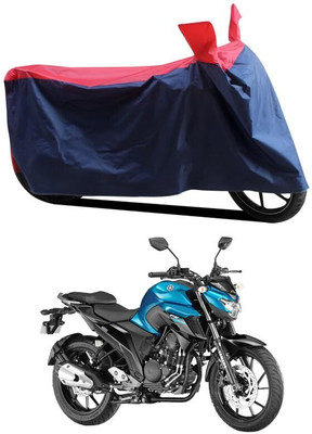 KEDIT Two Wheeler Cover for Yamaha(FZ 25, Red, Blue)